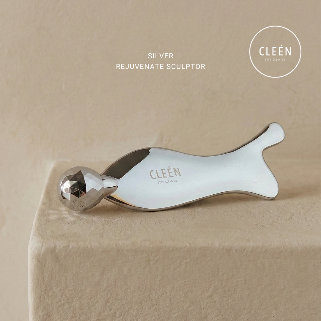 OLEEEDU x Cleén Rejuvenate Sculptor (Zinc-Alloy) Gua Sha Tool