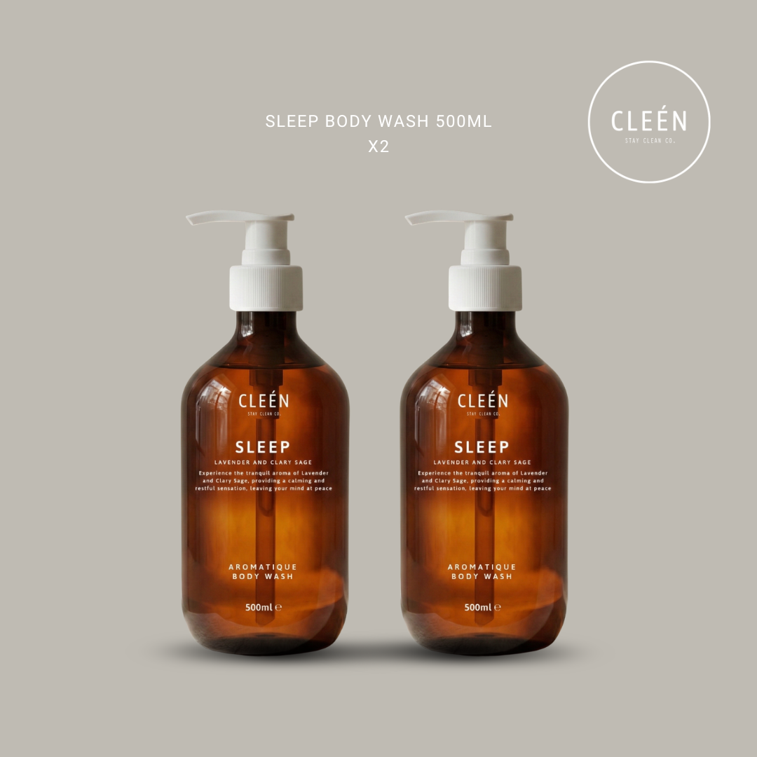 OLEEEDU x Cleén Aromatique Body Wash Duo 500ml