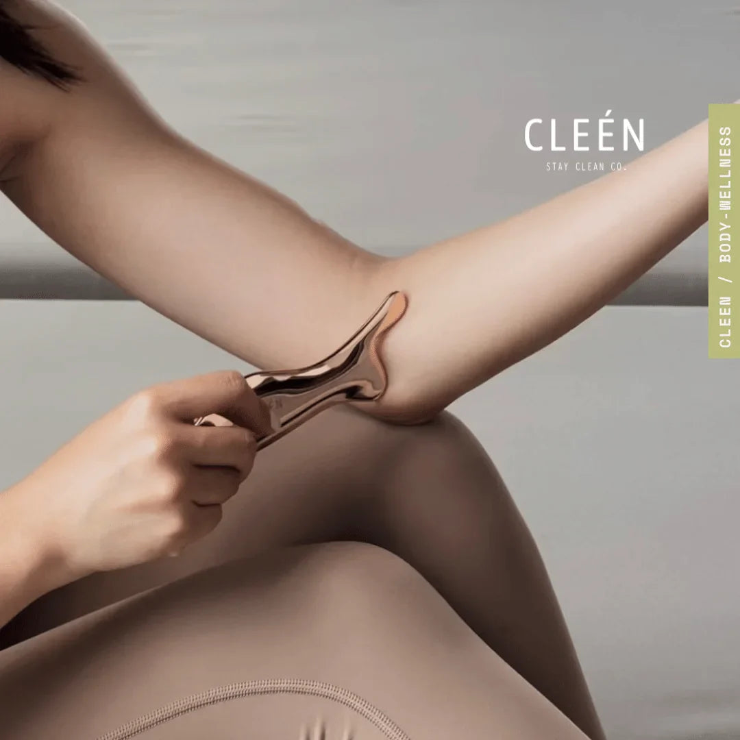 Cleén Rejuvenate Sculptor (Zinc-Alloy) Gua Sha Tool - Greenxagon