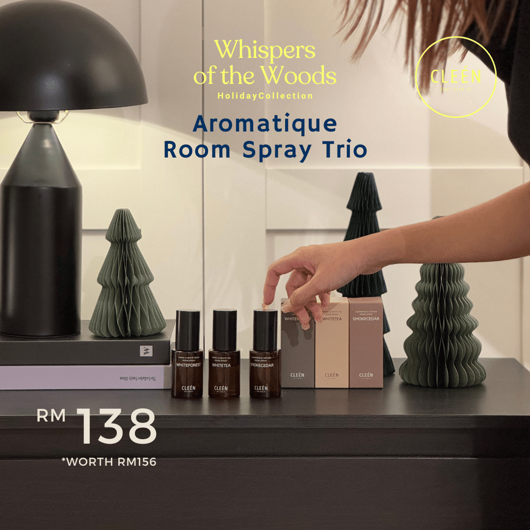 Cleén Room Spray Trio