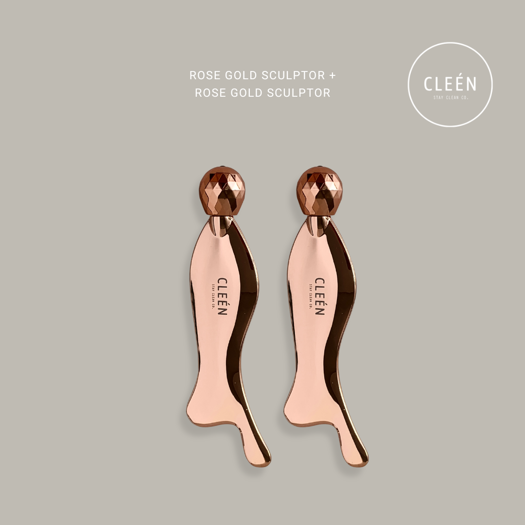 OLEEEDU x Cleén Rejuvenate Sculptor (Zinc-Alloy) Gua Sha Tool
